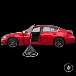 Sporticulture NFL Baltimore Ravens LED Car Door Light Electronics & Tech Accessories