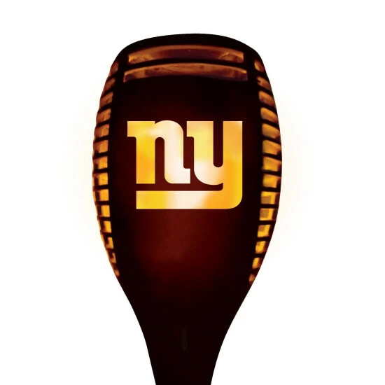 Sporticulture NFL New York Giants Team LED Solar Torch Outdoor Lighting