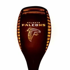 Sporticulture NFL Atlanta Falcons Team LED Solar Torch Outdoor Lighting