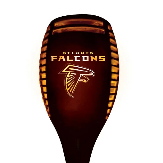 Sporticulture NFL Atlanta Falcons Team LED Solar Torch Outdoor Lighting