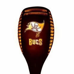 Sporticulture NFL Tampa Bay Buccaneers Team LED Solar Torch Outdoor Lighting