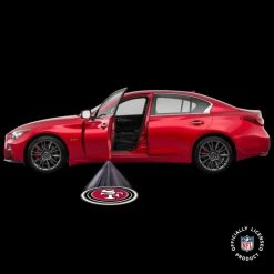 Sporticulture NFL San Francisco 49ERS LED Car Door Light Electronics & Tech Accessories