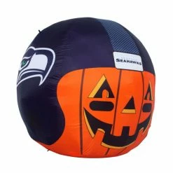 Sporticulture NFL Seattle Seahawks Inflatable Jack-O&apos;-Helmet Decor