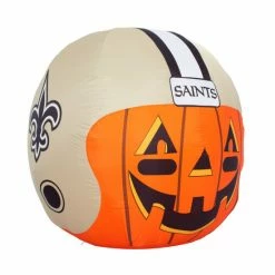 Sporticulture NFL New Orleans Saints Inflatable Jack-O&apos;-Helmet Decor