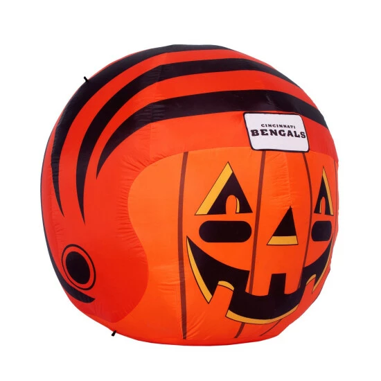 Sporticulture NFL Cincinnati Bengals Inflatable Jack-O'-Helmet Decor