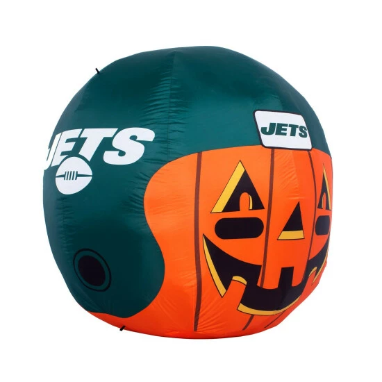 Sporticulture NFL New York Jets Inflatable Jack-O'-Helmet Decor