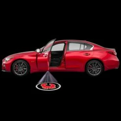 Sporticulture NHL Calgary Flames LED Car Door Light Electronics & Tech Accessories