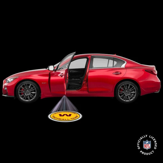 Sporticulture NFL Washington Football Team LED Car Door Light Electronics & Tech Accessories