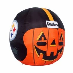 Sporticulture NFL Pittsburgh Steelers Inflatable Jack-O&apos;-Helmet Decor