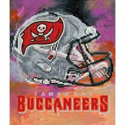 Sporticulture NFL Tampa Bay Buccaneers Diamond Art Craft Kit Decor