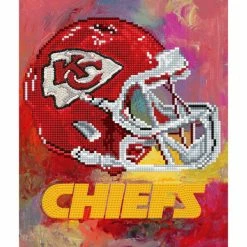 Sporticulture NFL Kansas City Chiefs Diamond Art Craft Kit Decor