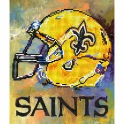 Sporticulture NFL New Orleans Saints Diamond Art Craft Kit Decor