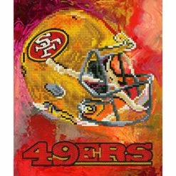 Sporticulture NFL San Francisco 49ERS Diamond Art Craft Kit Decor