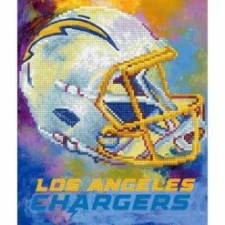 Sporticulture NFL Los Angeles Chargers Diamond Art Craft Kit Decor