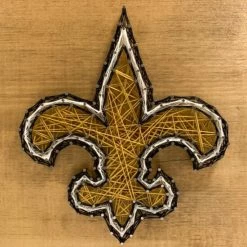 Sporticulture NFL New Orleans Saints String Art Kit Decor