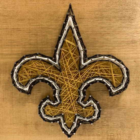 Sporticulture NFL New Orleans Saints String Art Kit Decor