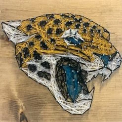 Sporticulture NFL Jacksonville Jaguars String Art Kit Decor