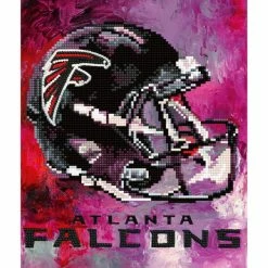 Sporticulture NFL Atlanta Falcons Diamond Art Craft Kit Decor