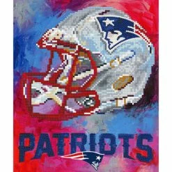 Sporticulture NFL New England Patriots Diamond Art Craft Kit Decor