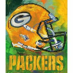 Sporticulture NFL Green Bay Packers Diamond Art Craft Kit Office & Stationery