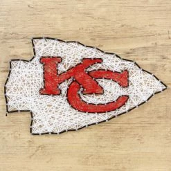 Sporticulture NFL Kansas City Chiefs String Art Kit Decor