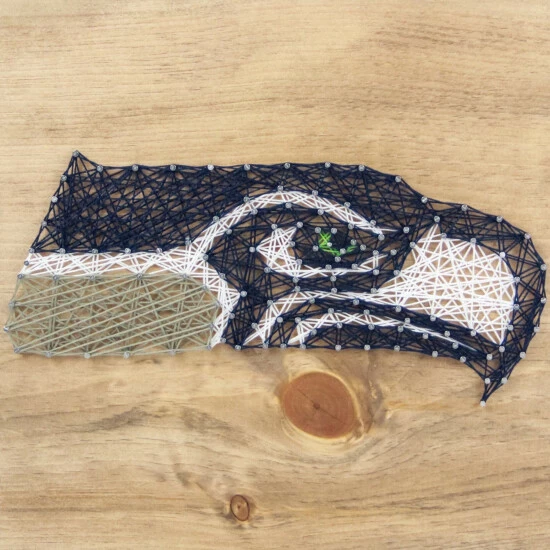 Sporticulture NFL Seattle Seahawks String Art Kit Decor