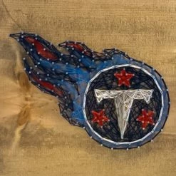 Sporticulture NFL Tennessee Titans String Art Decor