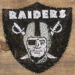 Sporticulture NFL Las Vegas Raiders String Art Kit Decor