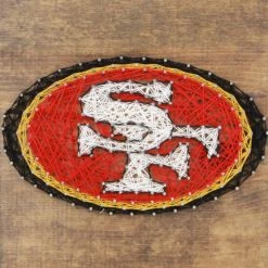 Sporticulture NFL San Francisco 49ers String Art Kit Decor