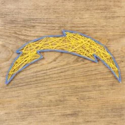 Sporticulture NFL Los Angeles Chargers String Art Kit Decor