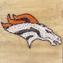 Sporticulture NFL Denver Broncos String Art Kit Decor