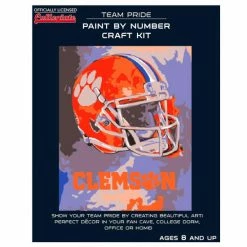 Sporticulture Clemson Paint By Numbers Art