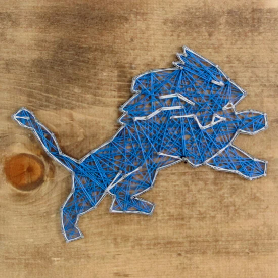 Sporticulture NFL Detroit Lions String Art Kit
