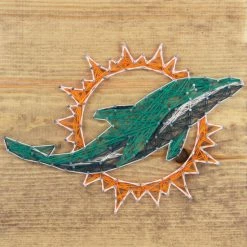 Sporticulture NFL Miami Dolphins String Art Kit