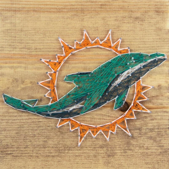 Sporticulture NFL Miami Dolphins String Art Kit