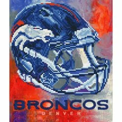 Sporticulture Nfl Denver Broncos Diamond Art Craft Kit