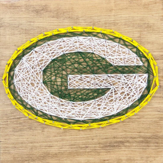 Sporticulture NFL Green Bay Packers String Art Kit