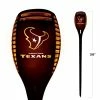 Sporticulture NFL Houston Texans Team LED Solar Torch Outdoor Lighting