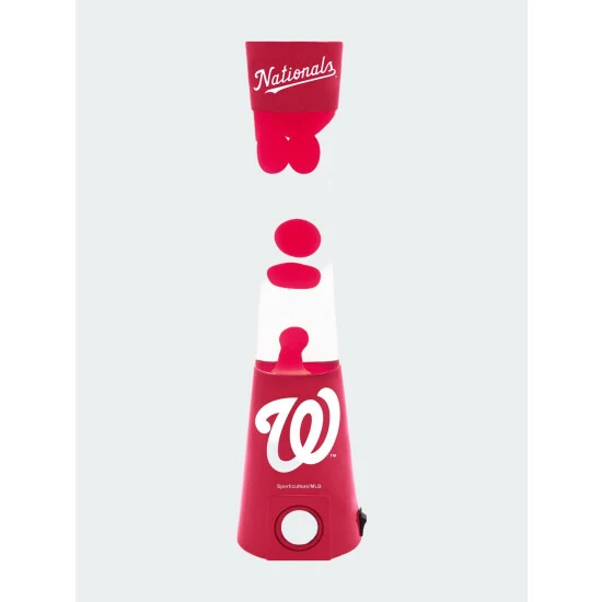 Sporticulture MLB Washington Nationals Magma Lamp Speaker Electronics & Tech Accessories