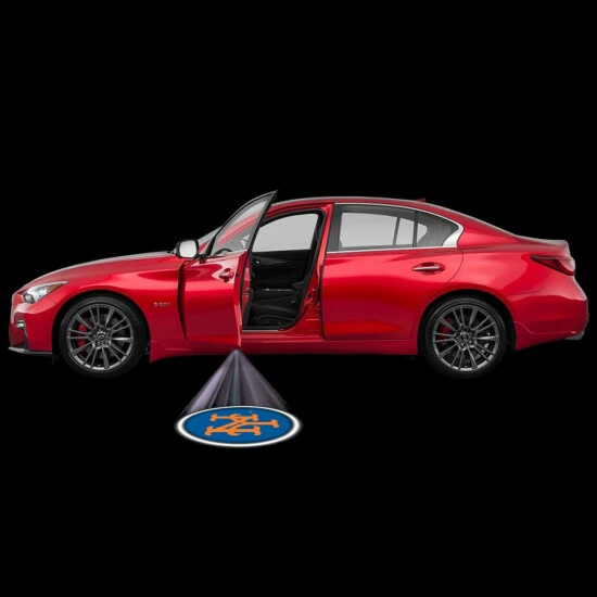 Sporticulture MLB New York Mets LED Car Door Light Electronics & Tech Accessories