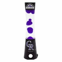 Sporticulture MLB Colorado Rockies Magma Lamp Speaker Electronics & Tech Accessories